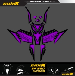 SR250 TANKPAD SET resmi