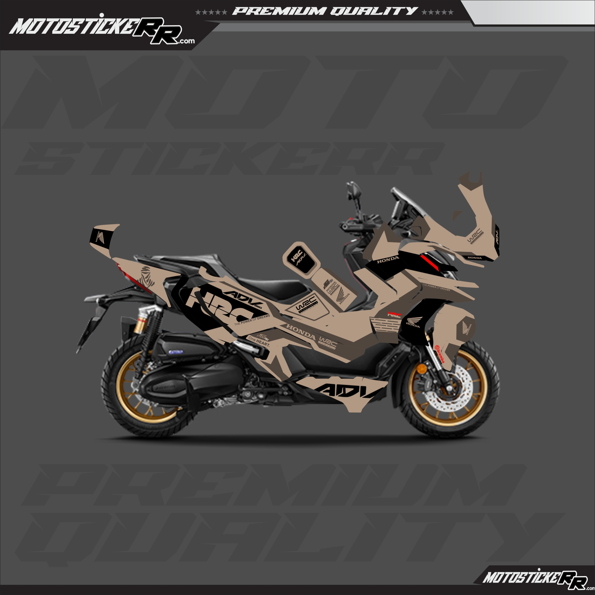 ADV 350 STİCKER SET resmi