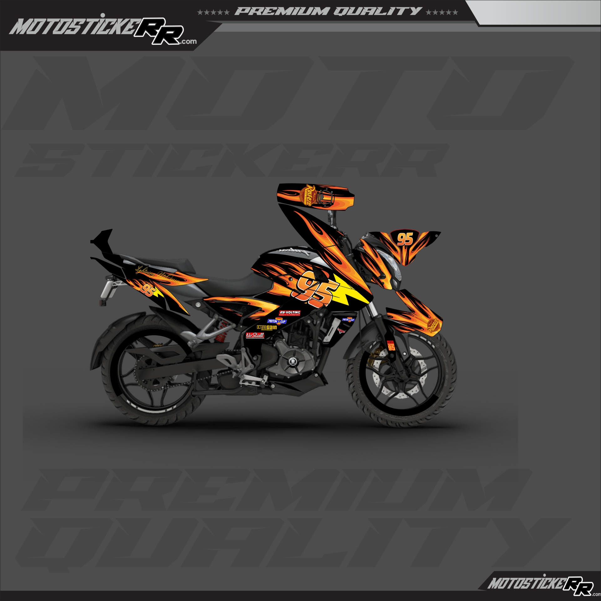 NS 200 STİCKER SET resmi