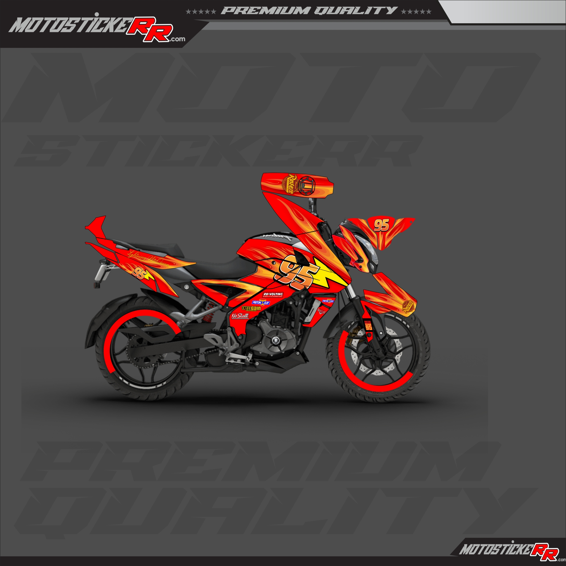 NS 200 STİCKER SET resmi