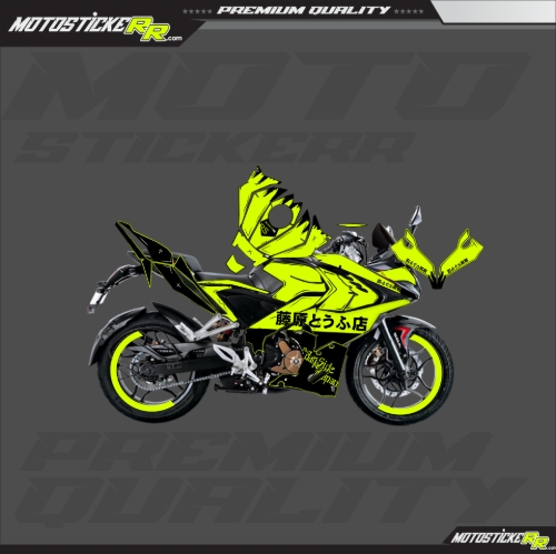 RS 200 STİCKER SET resmi