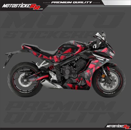 HONDA CBR 650R STİCKER SET resmi