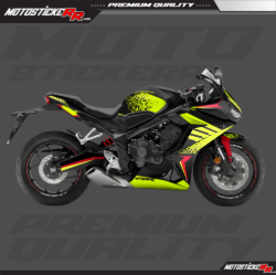HONDA CBR 650R STİCKER SET resmi
