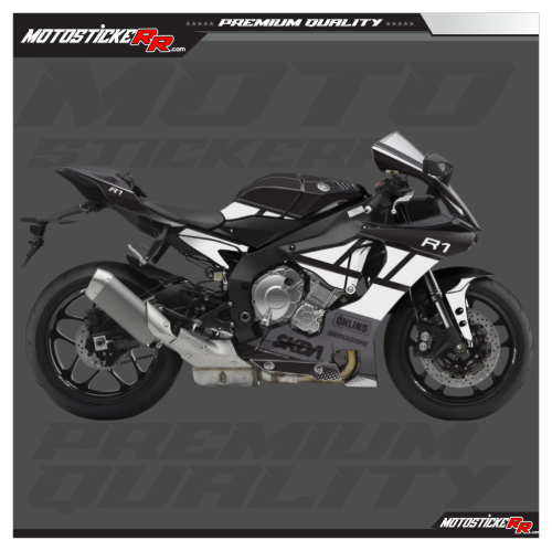 YAMAHA R1 STİCKER SET resmi