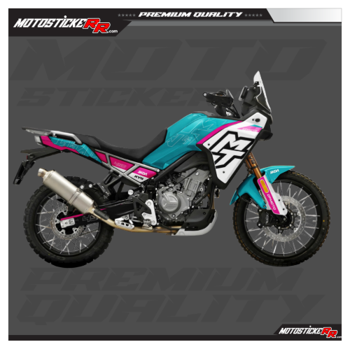 CF MOTO 450MT STİCKER SET resmi