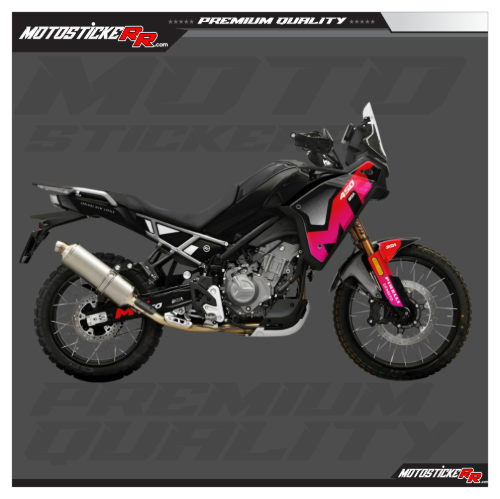 CF MOTO 450MT STİCKER SET resmi
