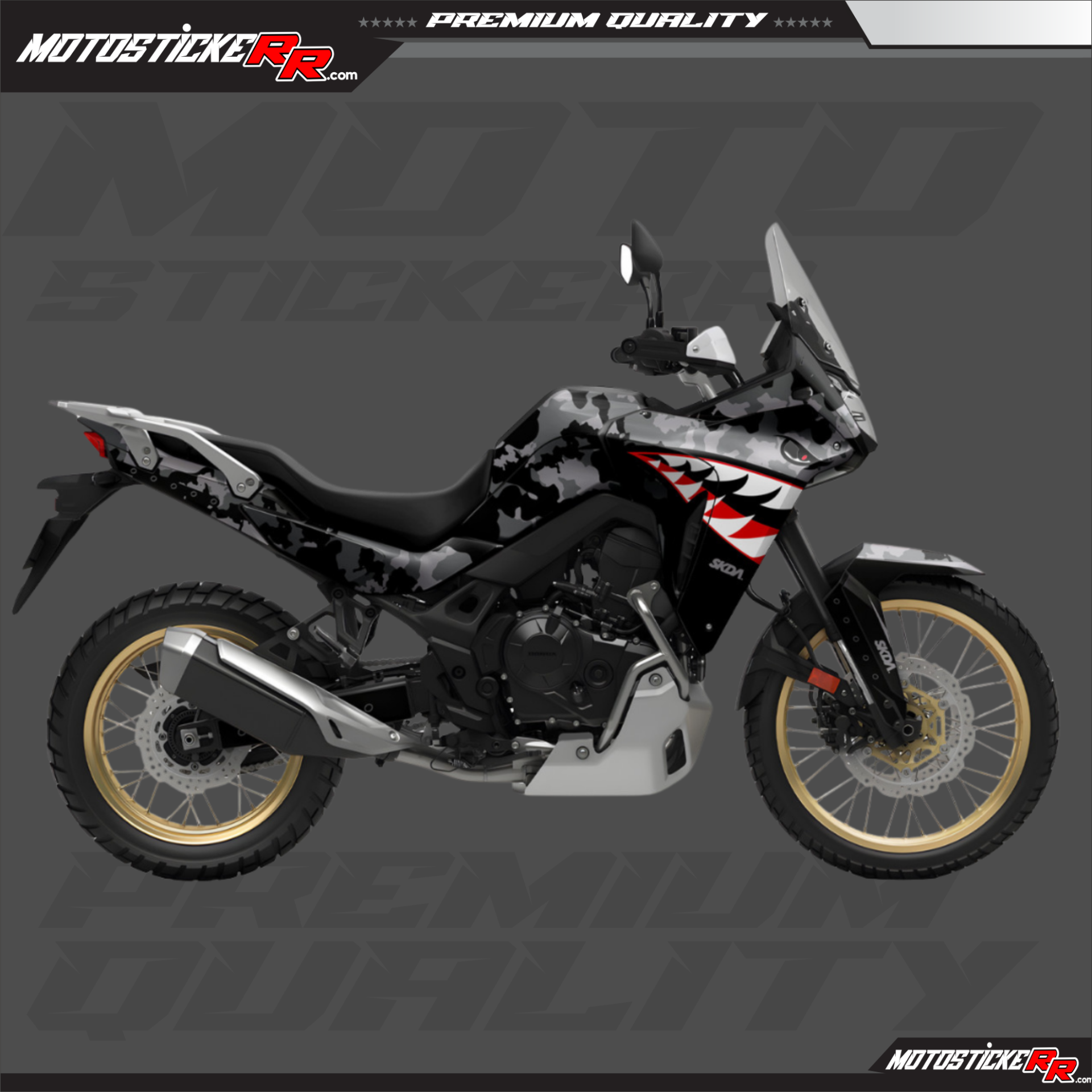 TRANSALP 750 STİCKER SET (2023-2025) resmi