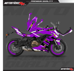 SRK 250-400RR STİCKER SET resmi