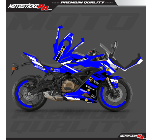 SRK 250-400RR STİCKER SET resmi