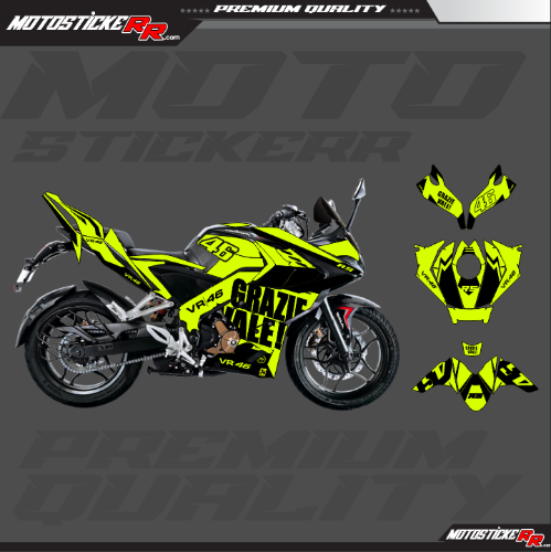 RS 200 STİCKER SET resmi