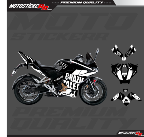 RS 200 STİCKER SET resmi
