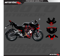 RS 200 STİCKER SET resmi