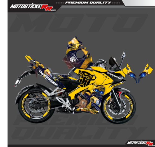 RS 200 STİCKER SET resmi