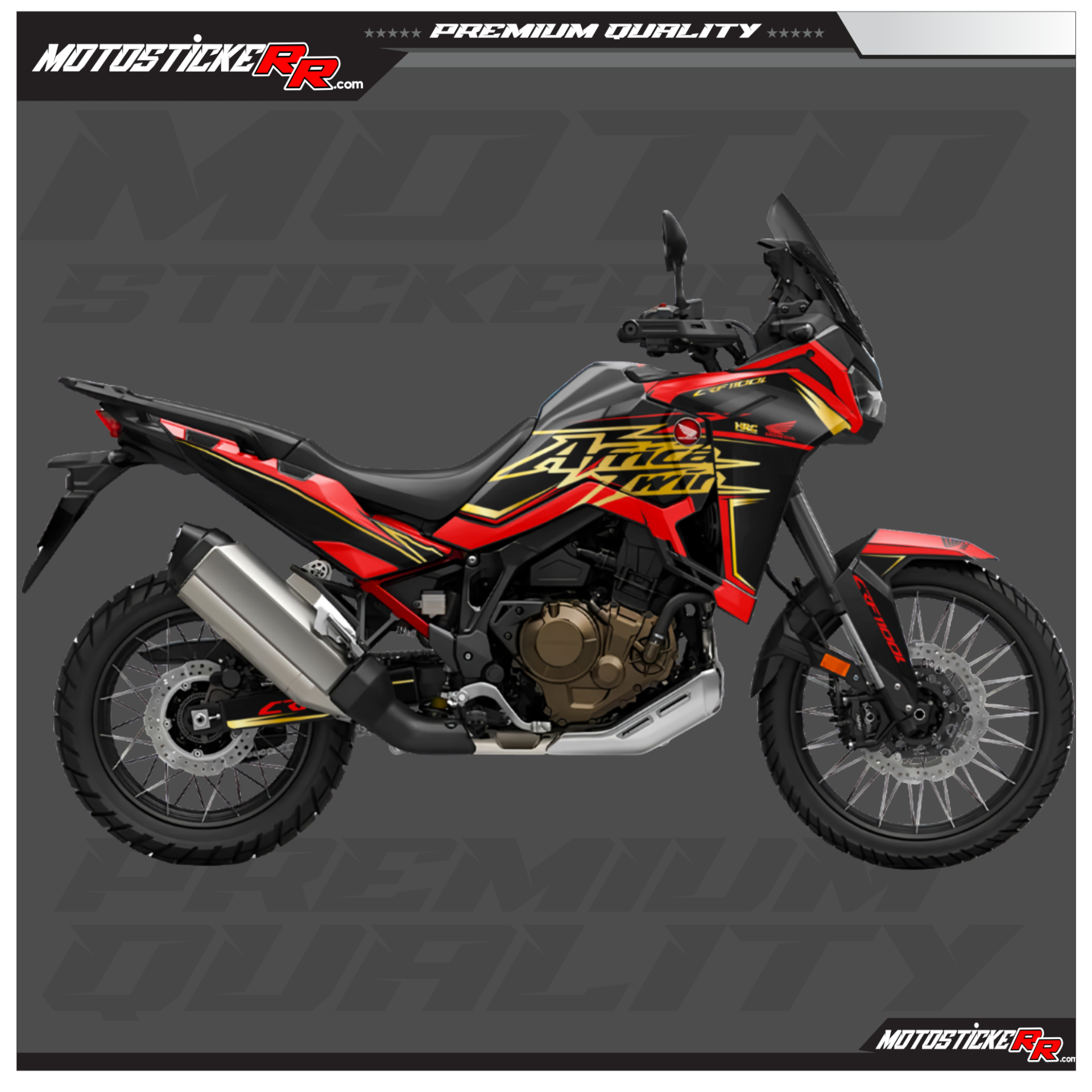 AFRİCA TWİN 1100 L STİCKER SET resmi