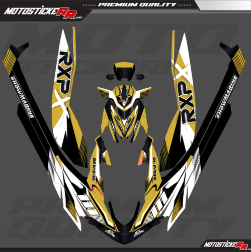 SEADOO RXP STİCKER SET resmi