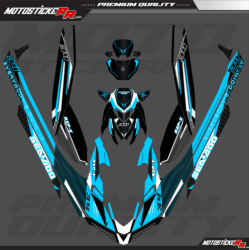 SEADOO RXP STİCKER SET resmi