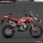 HONDA CRF RALLY STİCKER SET resmi