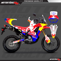 HONDA CRF RALLY STİCKER SET resmi