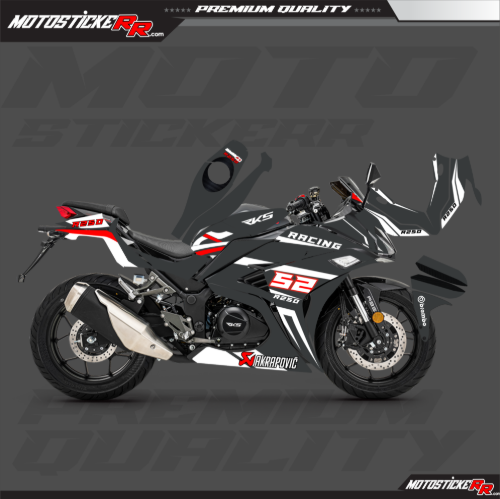 RKS R250 STİCKER SET resmi
