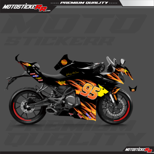 CF MOTO 250SR STİCKER SET resmi