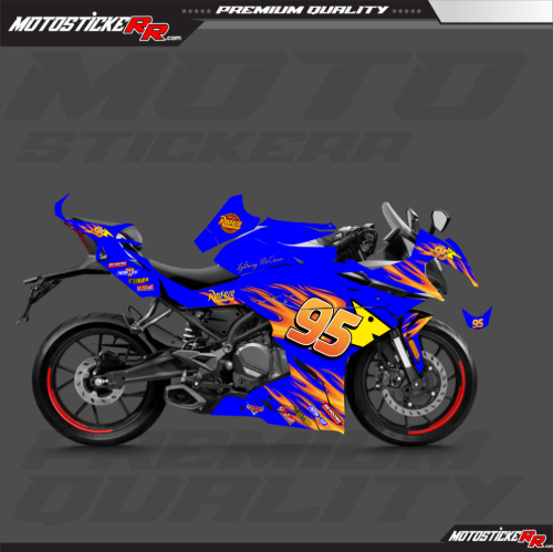 CF MOTO 250SR STİCKER SET resmi