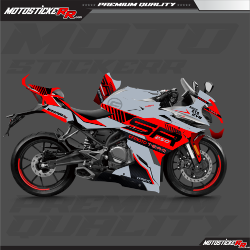 CF MOTO 250SR STİCKER SET resmi
