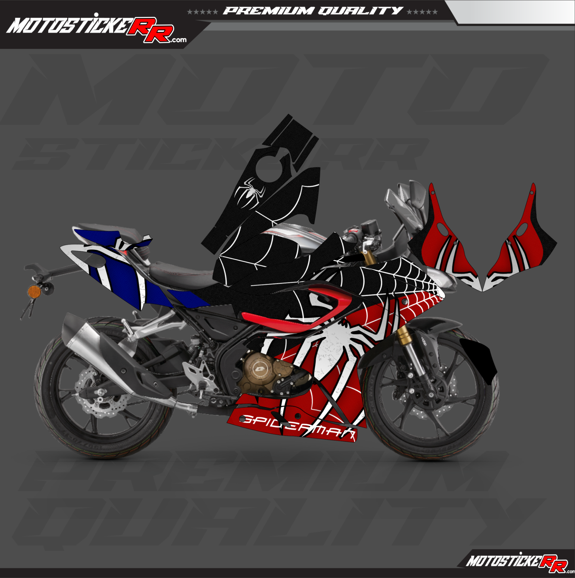 SRK 125R STİCKER SET resmi