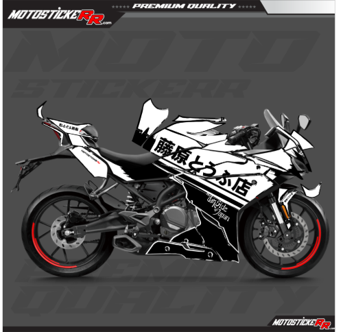 CF MOTO 250SR STİCKER SET resmi