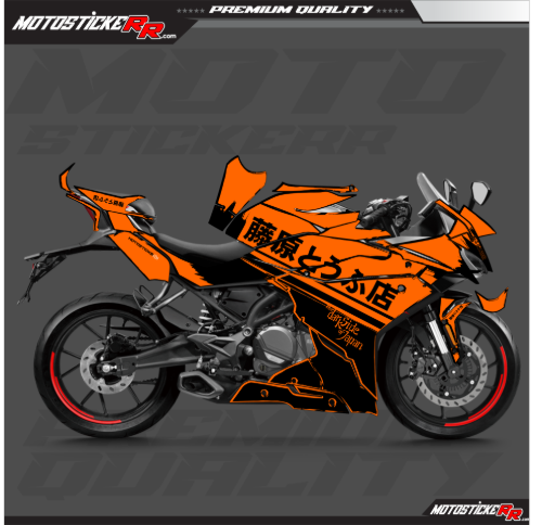 CF MOTO 250SR STİCKER SET resmi
